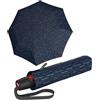Knirps T.200 Medium Duomatic Domino Blue, blu, Taglia unica
