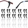 HAOBIN 20 Paia Supporto Antiscivolo Per Occhiali Silicone Antiscivolo Per Occhiali Supporto Antiscivolo In Silicone Occhiali Gancio Ferma Occhiali Silicone Protezione Porta Occhiali E Occhiali Da Sole