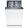 Bosch - Lavastoviglie Integrabile, Serie 2, larghezza 45 cm, 10 servizi, Smart Start, Home Connect, SPV2HKX02E