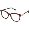 Crullé Noble C4 | Occhiali da Vista Graduati | Prova Online | Plastica | Quadrati | Bordeaux | Adrialenti