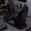 Hottoby Gaming Simulator Cockpit Con Supporto Per Volante E Sedile Nero Per G920