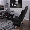 Hottoby Supporto Cabina Volo con Sedile Nero per Logitech Thrustmaster