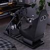 Hottoby Racing Simulator Cockpit Stand Regolabile Con Sedile Adatto Per Logitech