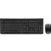 CHERRY DC 2000 - Tastatur-und-Maus-Set - USB - Englisch - US - Schwarz (JD-0800EU-2)