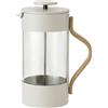 Stelton A/S Stelton Pressfilterkanne Emma, Edelstahl, Glas, Kunststoff, Sand, 1 L, X-239