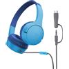 Belkin SoundForm Mini Auricolare Cablato A Padiglione Musica e Chiamate USB tipo-C Blu