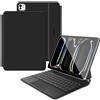 Tech-Protect Smartcase Magnetic + Tastiera Ipad Pro 11" 5 / 6 2024-2025 Nero