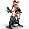 StarTech Cyclette da camera Fitnessbike - Ergometro - Resistenza 300 W - Regolabile in 4 posizioni - Bluetooth - Display LCD - Regolazione della resistenza - Grigio