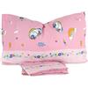 Caritex - Completo Lenzuola Singolo Collezione Venere Unicorno Rosa in 100% Cotone, Set Letto Bambina con Lenzuolo sopra sotto con Angoli e Federa, Stampa Arcobaleno Stelle Fiori, Oeko-Tex, K936