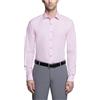 Kenneth Cole Camicia Elegante Slim Fit con Colletto spalmato, Rosa, 46 cm-47 cm Collo 86 cm-89 cm Manica Uomo