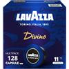 Lavazza A Modo Mio Espresso Divino, 128 Capsule Caffè, con Note di Cacao e Frutta Esotica, Arabica e Robusta, Intensità 11, Tostatura Scura, 8 Confezioni x 16