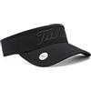 Titleist Players Ball Marker - Visiera da Golf, Regolabile, Colore: Antracite/Bianco