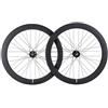 Santafixie Set di Ruote Santafixie 700C 60 mm - Single-Speed - Mozzo Flip-Flop Fisso/Libero - Alluminio - Profilo Alto (Nero)