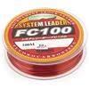 Ruilogod 10# Nylon 0.55mm Dia Dia 35 kg Filettatura di pesca bobina lire 100m Borgogna
