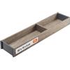 blum AMBIA-LINE Organizer per cassetti legno 42×10×5 cm | Rovere Nebraska | Piedini antiscivolo - tenuta sicura senza incollare | Portaposate & divisorio effetto legno | Per cucina, bagno & armadio