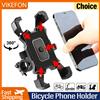 VIKEFON 360 ° Supporto per telefono per bicicletta elettrica girevole per iPhone Equitazione MTB Bike Moto Staffa per supporto per moto Ciclismo antiscivolo