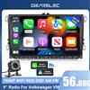gearelec 9 "Android 13 autoradio navigazione GPS per Volkswagen VW Golf Polo Passat Tiguan Jetta Car Stereo Carplay Android Auto FM Radio