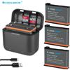 COOLSHOW Batteria 1800mah Per Insta360 X3 Caricabatteria Box Camera 360 Panoramica Action Camera Batterie Accessori Per Insta360 ONE X3