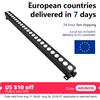 aicpose Barra LED DMX 24x12W RGBW 4IN1 / Pixel RGBWAUV, Illuminazione da Parete, Barra LED DMX, Luce da Palco per Feste, Matrimoni ed Eventi