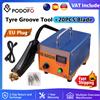 Podofo 1000W Digitale Scanalatrice per Pneumatici Camion Auto Scanalatrice per Pneumatici Strumento per Scanalatrice per Pneumatici Taglierina in Ferro con 10 Tipi di Lame da Taglio