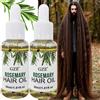 GZE Olio di rosmarino GZE per capelli, olio per cuoio capelluto al rosmarino, per tutti i tipi e texture di capelli | Rende più forti i capelli lisci, mossi e trattati chimicamente