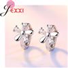 YAAMELI Vendita calda orecchini da donna accessori a forma di fiore in cristallo trasparente regali in argento sterling 925 per ragazze vendita a buon mercato prodotti vintage