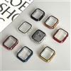 PEO Vetro temperato + Custodia per Apple Watch 38-40mm 41mm 42mm 44mm 45mm 46mm Protezione schermo Custodia protettiva iWatch 11 10 8 7 9 6 SE 5