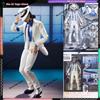 Bandai Action Figure di Michael Jackson 'Smooth Criminal' con Movimento 'Moonwalk', Modellino Giocattolo di Michael Jackson MJ Thriller con Articolazioni Mobili, Regalo di Natale
