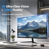 NONE Monitor da gioco Full HD da 27 pollici, alta frequenza di aggiornamento, pannello IPS, cornice estremamente sottile, tecnologia per la protezione degli occhi, schermo inclinabile, ideale per i