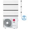 Lg Climatizzatore Condizionatore LG Dualcool Premium R32 Wifi Trial Split Dual Inverter 9000 + 9000 + 9000 BTU con U.E. MU3R21 NOVITÁ Classe A+++/A++