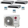 Lg Climatizzatore Condizionatore LG Canalizzabile R32 Trial Split Inverter 9000 + 9000 + 12000 BTU con U.E. MU3R21 NOVITÁ Classe A+++/A++