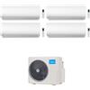 MIDEA CONDIZIONATORE MIDEA QUADRI SPLIT XTREME PRO GREEN 9000+9000+9000+18000 BTU WIFI INVERTER M4OB-36HFN8-Q A++