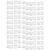 Ikea VARIERA - White cap / 100 pieces, white