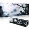 Yimomoyi Tappetino Mouse XXL, 1200 x 400 x 3mm Tappetino Gaming, Mouse Pad con Base in Gomma Antiscivolo, Impermeabile Mousepad, Tappetino Scrivania Grande con Bordi Cuciti (C120)