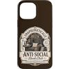 Goth Book Club Apparel Custodia per iPhone 13 Pro Max Book Club Reading Amante Bookworm Biblioteca introversa