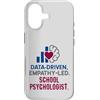 Insightful School Psychology Vibes Graph Custodia per iPhone 17 School Psychologist Data Driven Empathy Led Behavioral Brain
