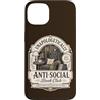Goth Book Club Apparel Custodia per iPhone 13 Book Club Reading Amante Bookworm Biblioteca introversa