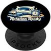 Clock Reset Studio Rituale del sonno pronto per la rotazione PopSockets PopGrip Adesivo