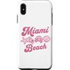 Miami Beach Florida Surfing Surf Ocean V Custodia per iPhone XS Max Miami Spiaggia
