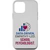 Insightful School Psychology Vibes Graph Custodia per iPhone 12 mini School Psychologist Data Driven Empathy Led Behavioral Brain