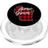 Wisconsin Homegrown Wis. Map Pride Bufalo scozzese rosso coltivato in casa del Wisconsin WI State Love PopSockets PopGrip per MagSafe