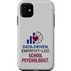 Insightful School Psychology Vibes Graph Custodia per iPhone 11 School Psychologist Data Driven Empathy Led Behavioral Brain