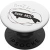 Whyitsme Design Pun di pesca divertente, pesce umorismo pesca PopSockets PopGrip Adesivo