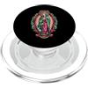 La Guadalupana Patrona Santa María de Gu Our Lady Virgen De Guadalupe Saint Virgin Mary Roses Flowers PopSockets PopGrip per MagSafe
