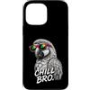 Gamer Coole Sprüche Lustiges Fun Shirt C Custodia per iPhone 13 Pro Max Chill Bro Cooler pappagallo occhiali da sole con scritta divertente giocatore