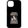 Student College Cat Humor Group Projects Custodia per iPhone 13 Gruppo Progetti Esperienza Traumatica Umorismo gatto