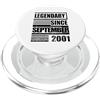 Lustige Geburtstagssprüche zum 25. 25° compleanno Leggendario dal settembre 2001 B-day PopSockets PopGrip per MagSafe