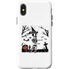 Funny Halloween Shirts Scary Gifts Women Custodia per iPhone X/XS Dabbing Scheletro Skull Rib Cage Dab Dance Divertente Halloween