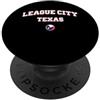 League City TX Souvenirs & Gifts by DV8s League City (Texas) PopSockets PopGrip Adesivo