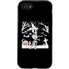 Funny Halloween Shirts Scary Gifts Women Custodia per iPhone SE (2020) / 7/8 Dabbing Scheletro Skull Rib Cage Dab Dance Divertente Halloween